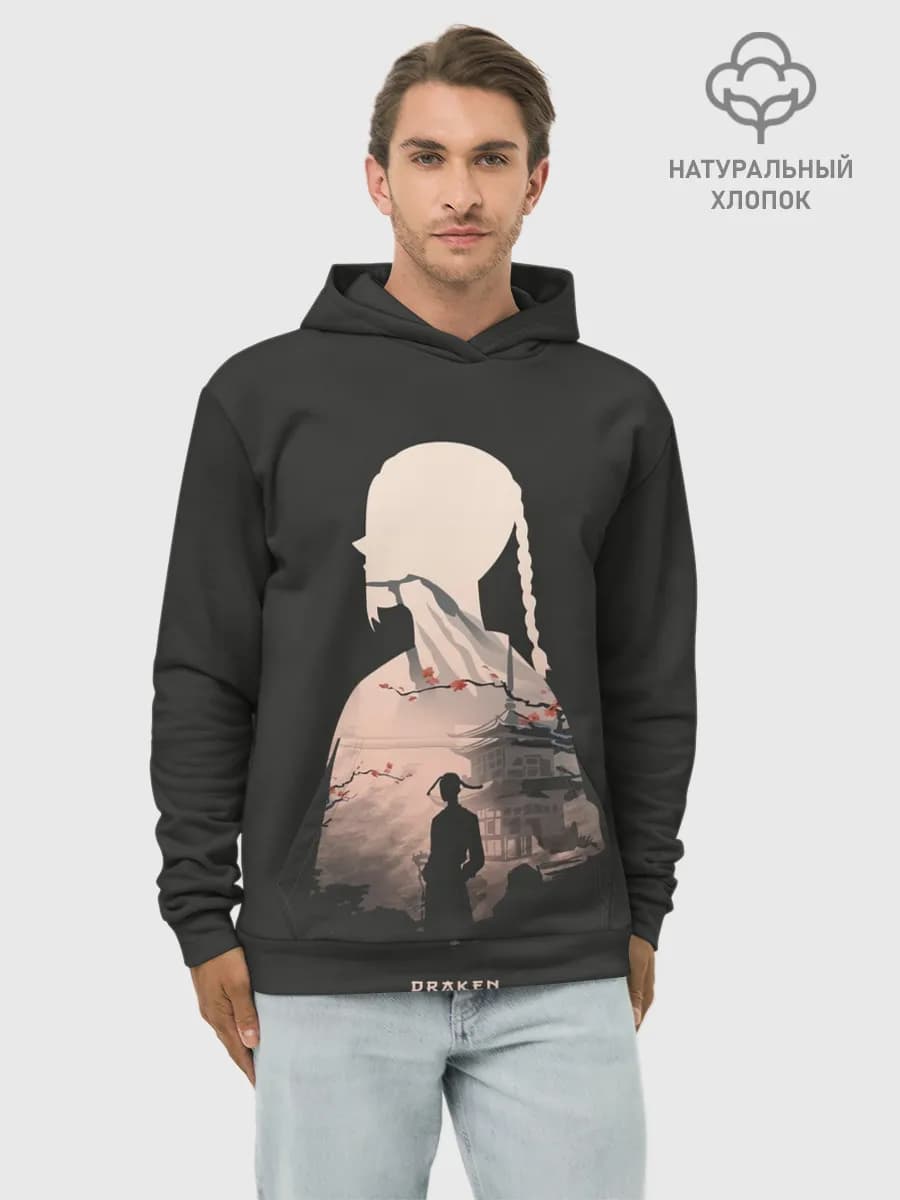 Худи мужской база хлопок