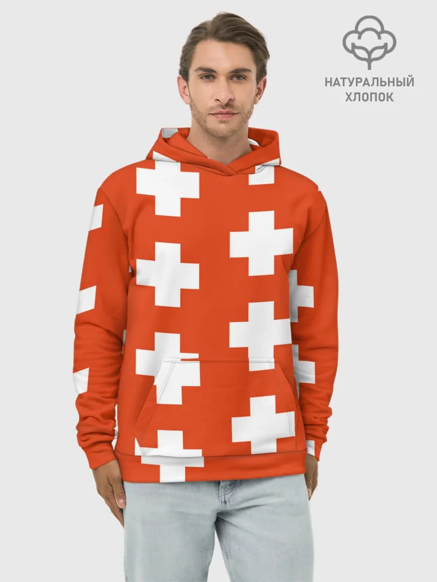 Худи мужской база хлопок