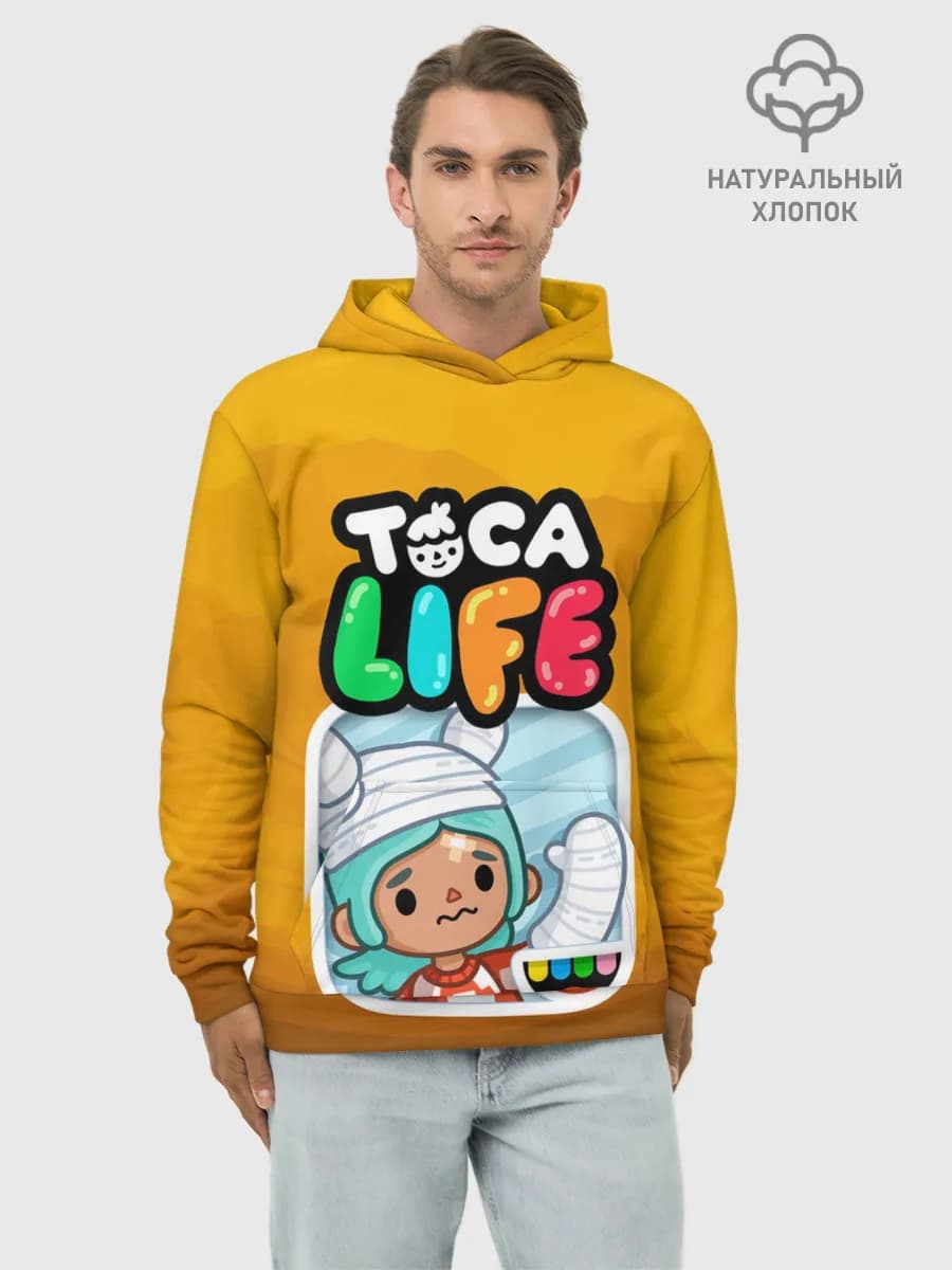 Худи мужской база хлопок