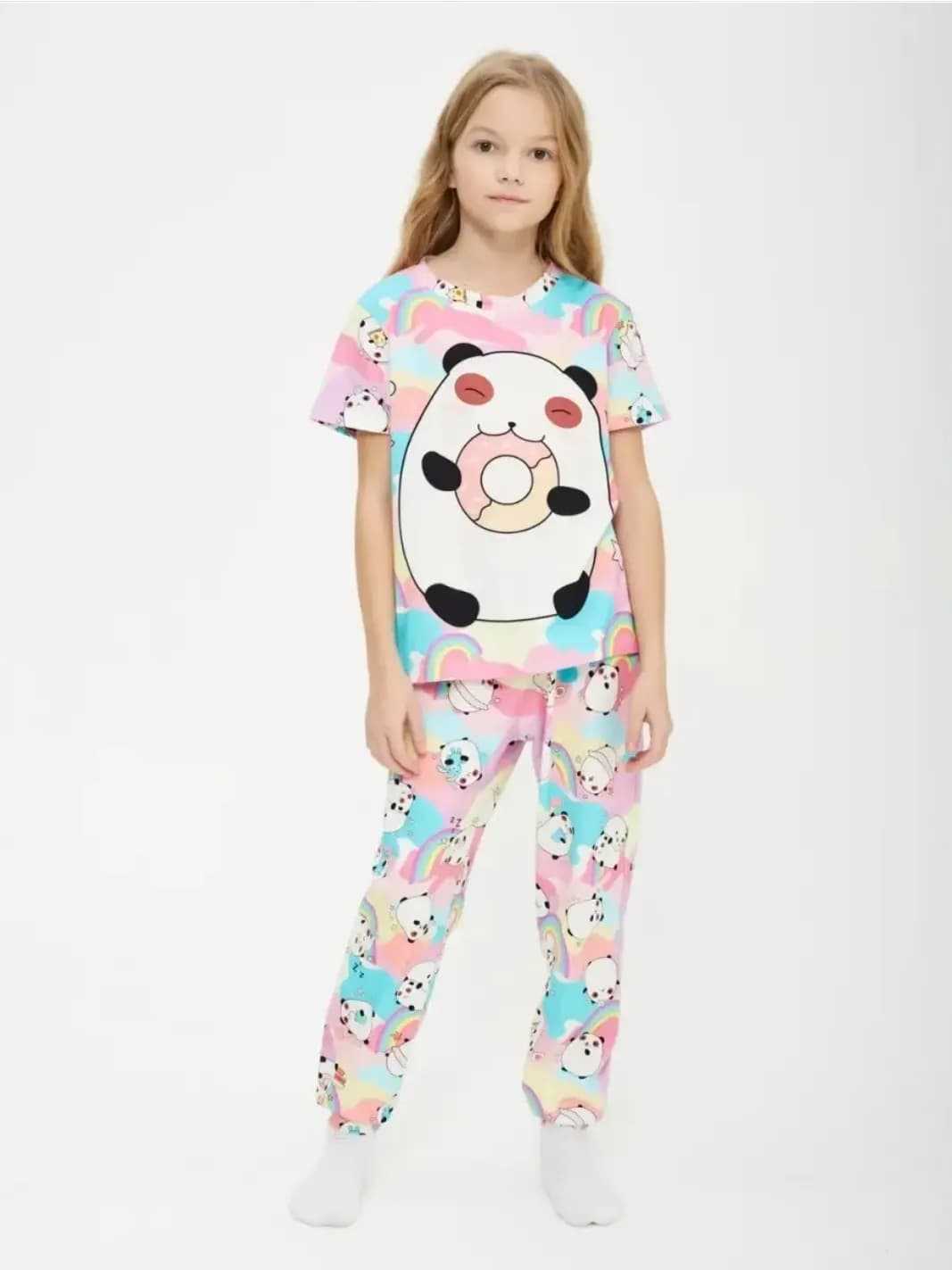 Panda Pink Blue
