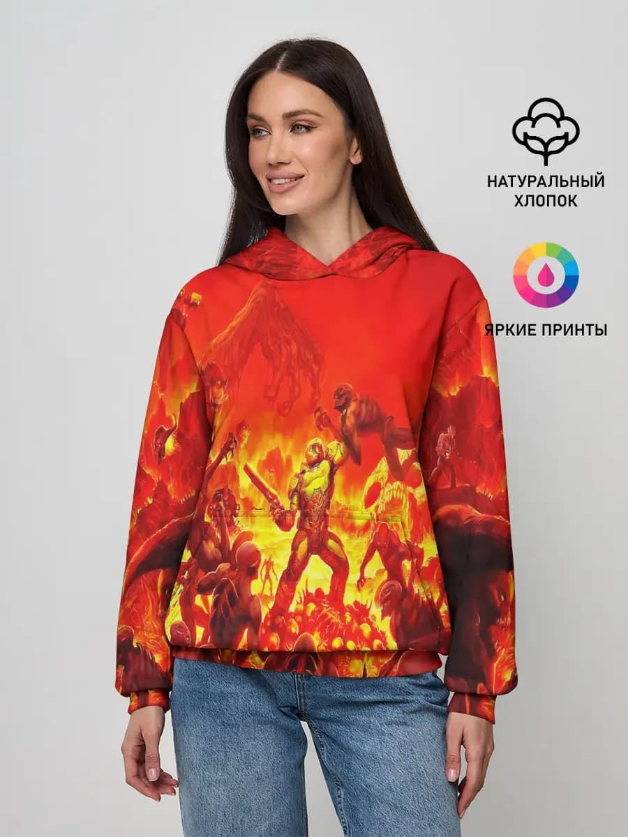 Женское худи