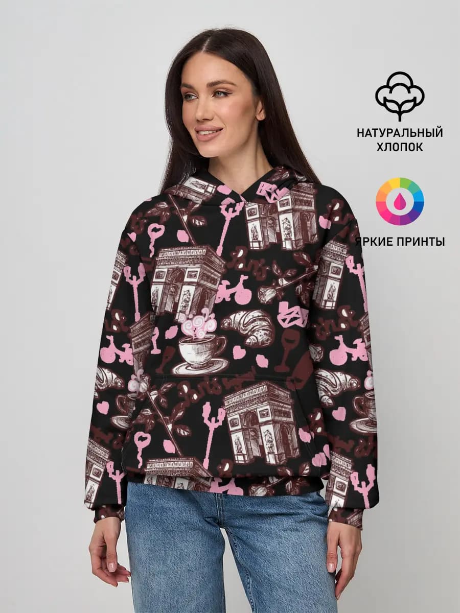Женское худи