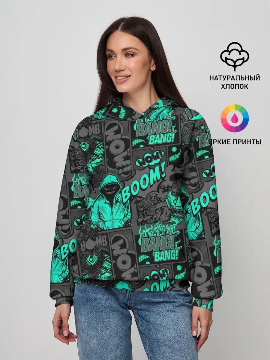 Женское худи