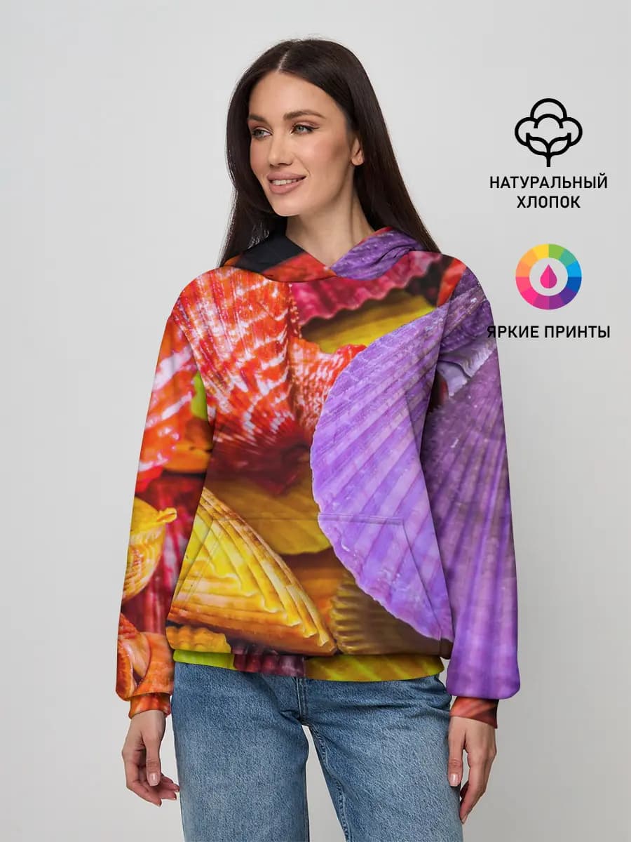 Разноцветные ракушки multicolored seashells