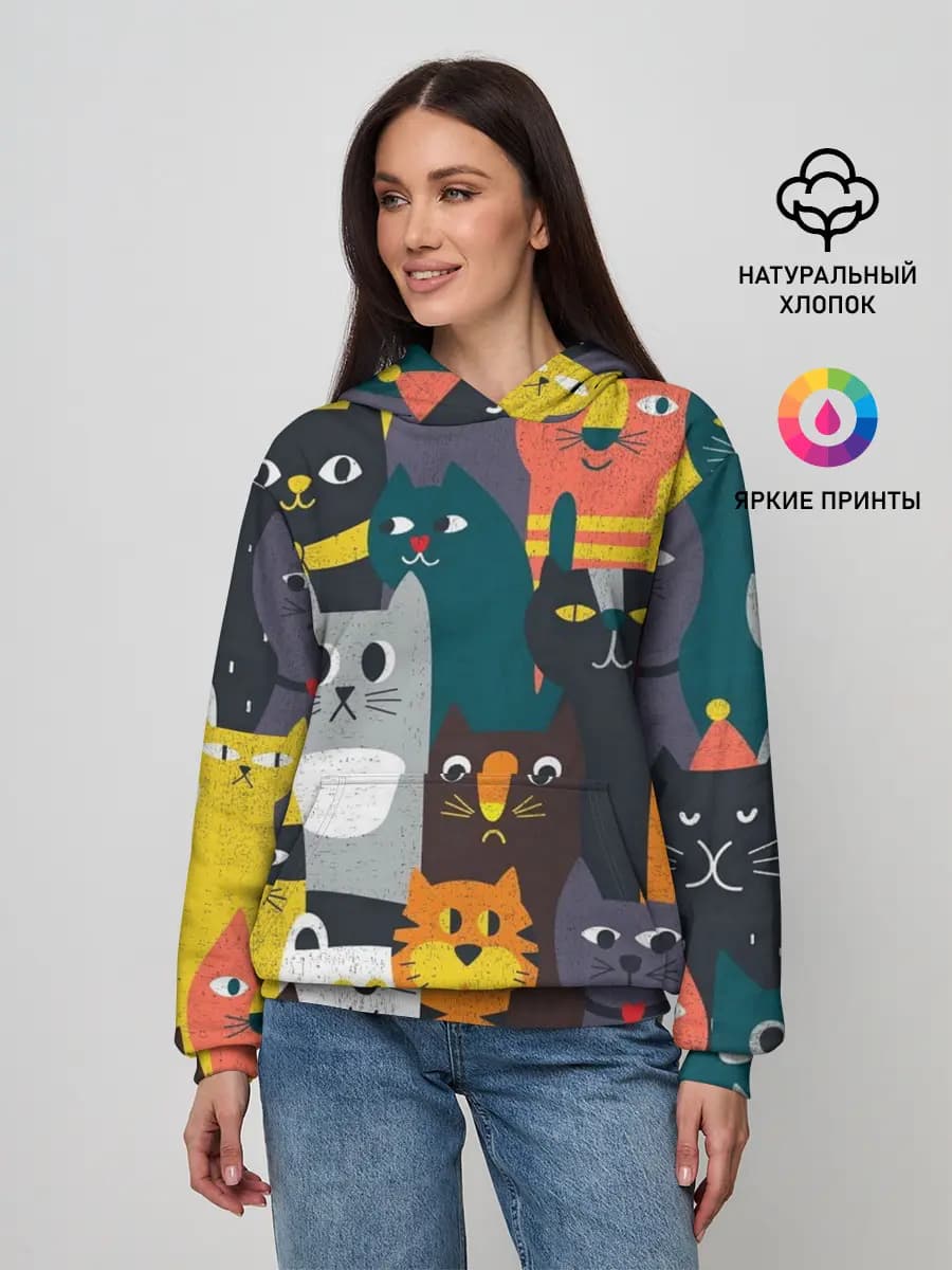Женское худи