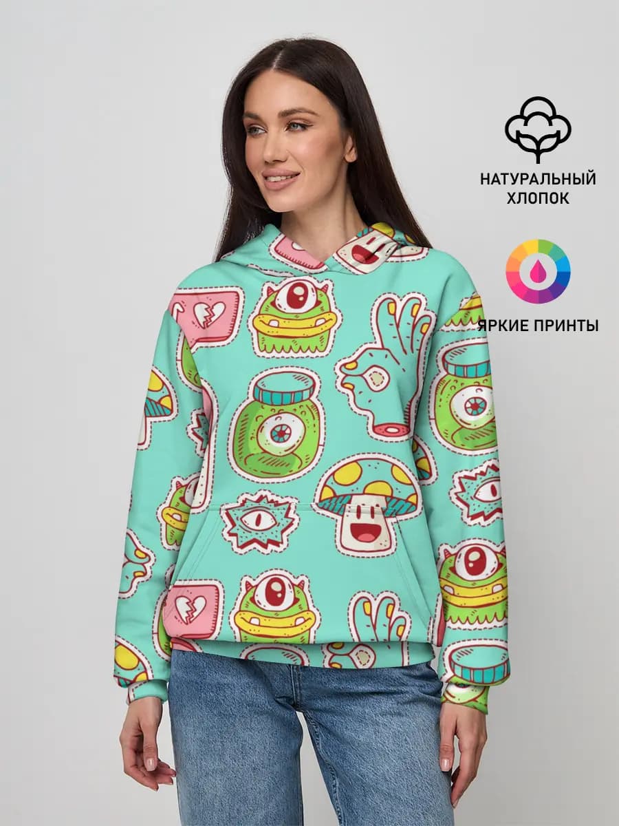 Женское худи