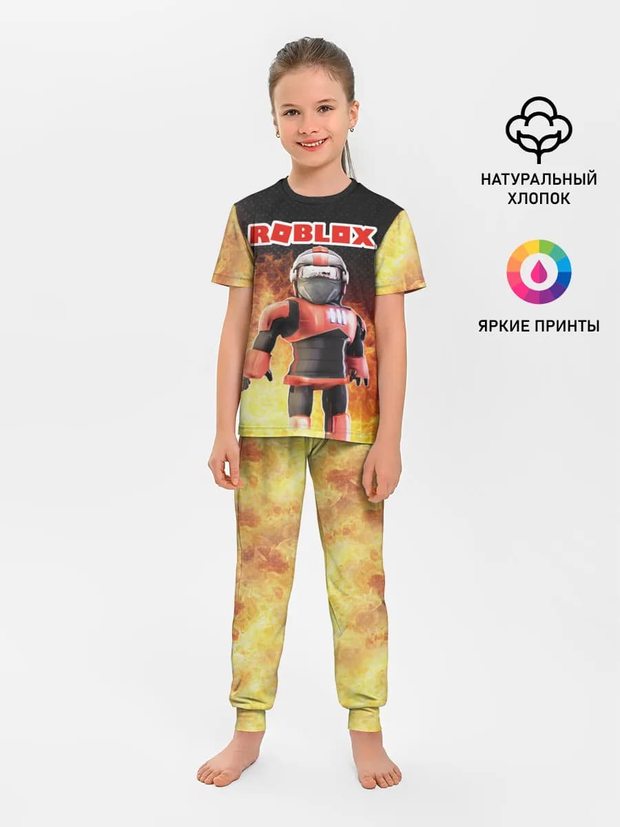 Детская пижама с брюками
