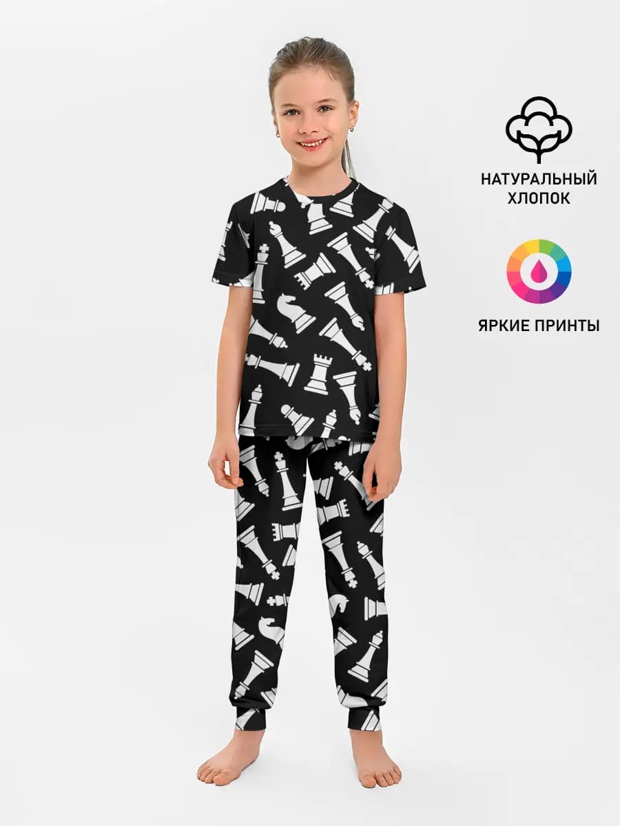 Детская пижама с брюками