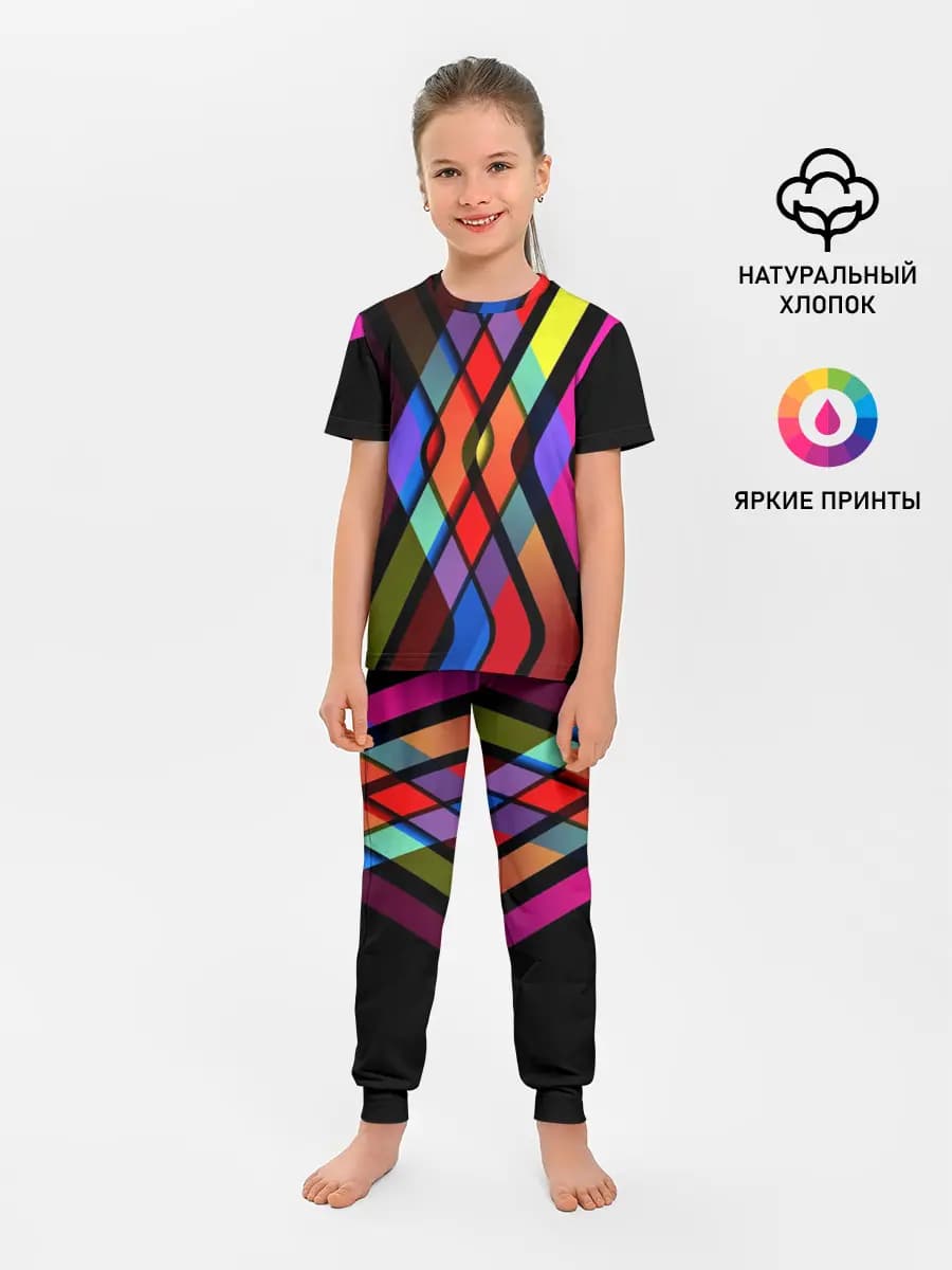 Детская пижама с брюками