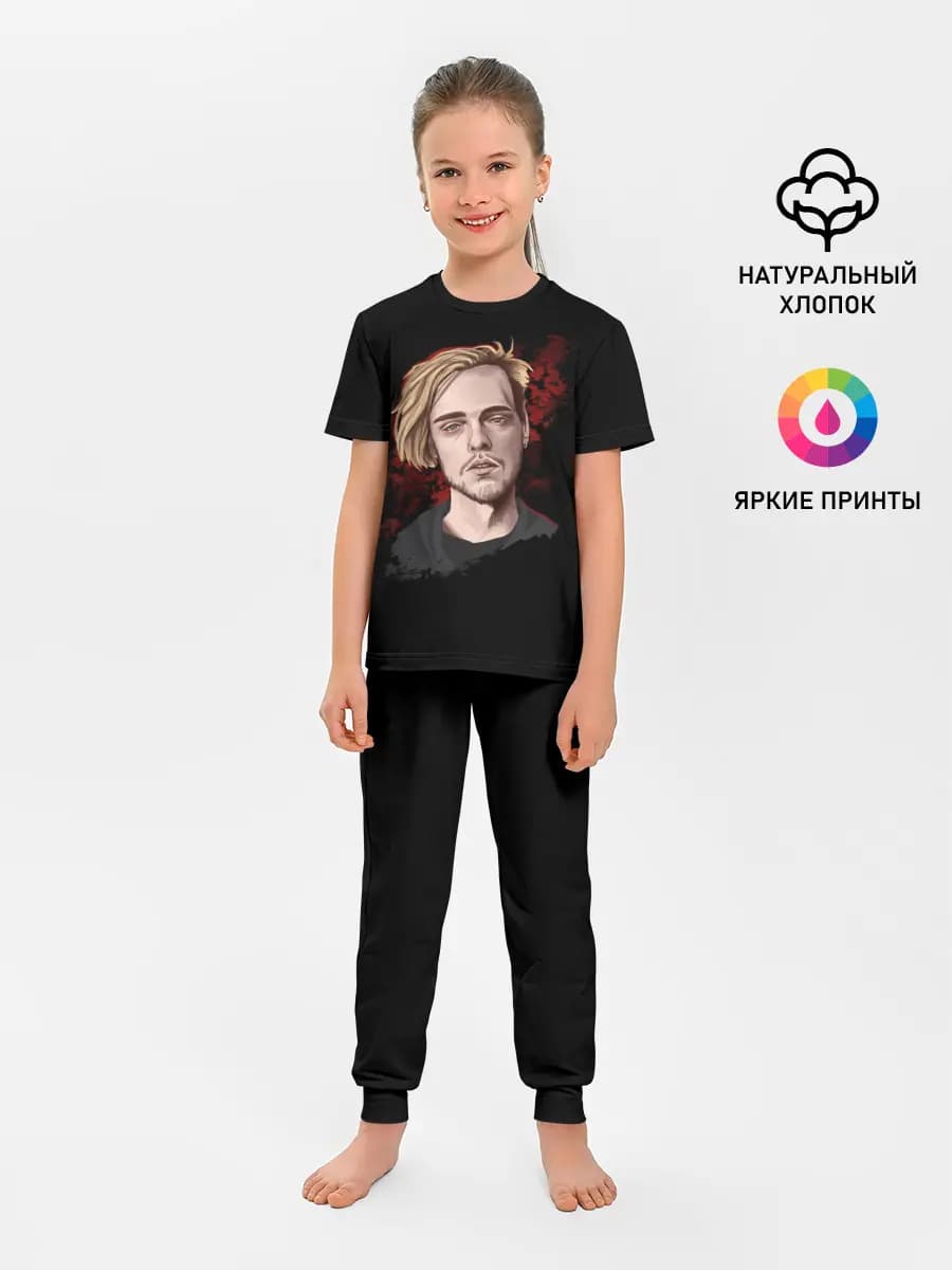 Детская пижама с брюками