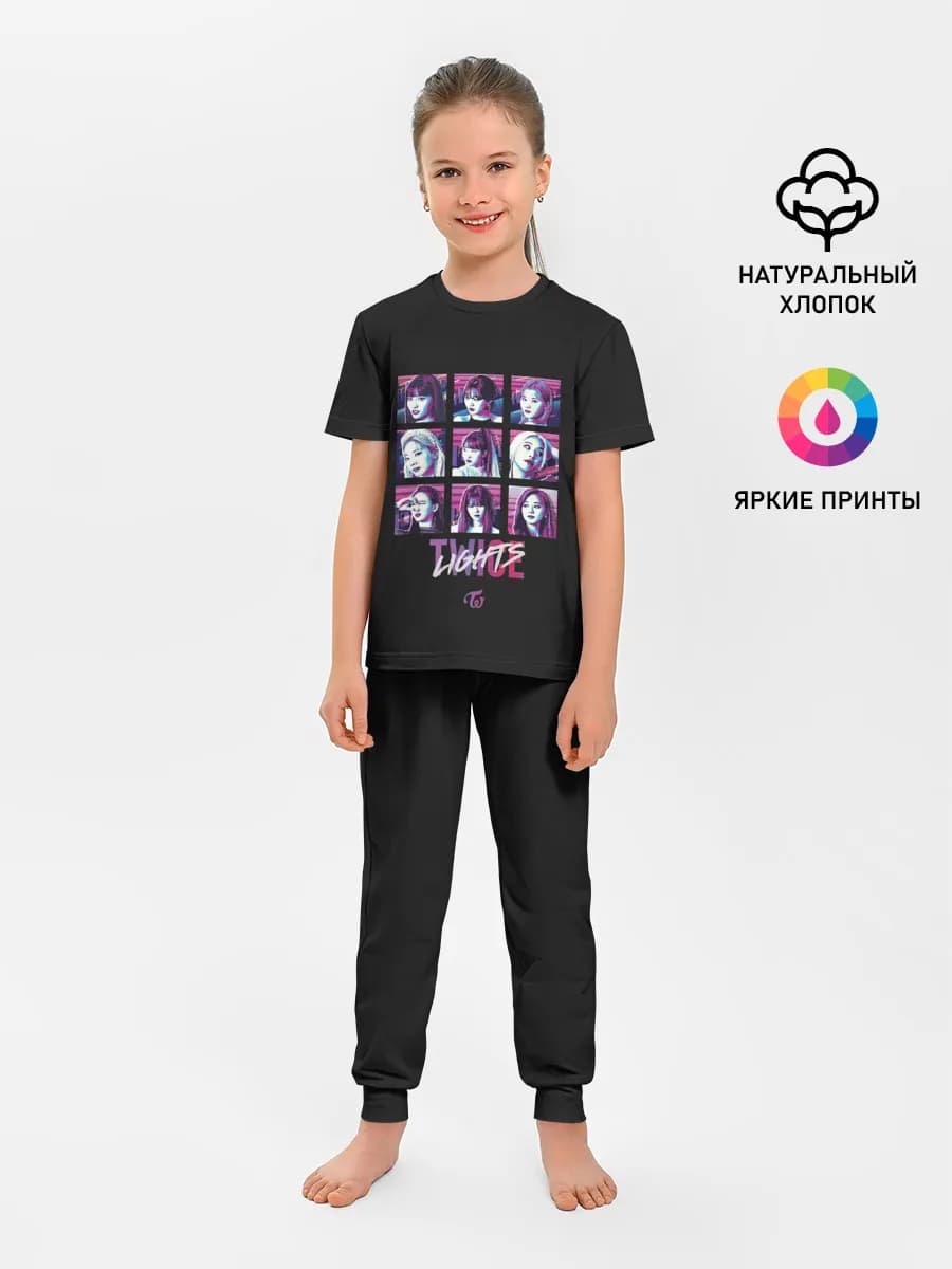 Детская пижама с брюками