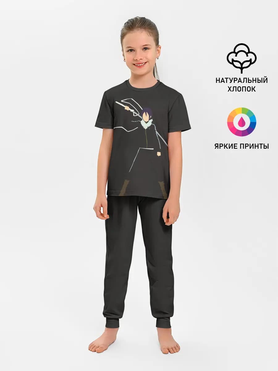Детская пижама с брюками