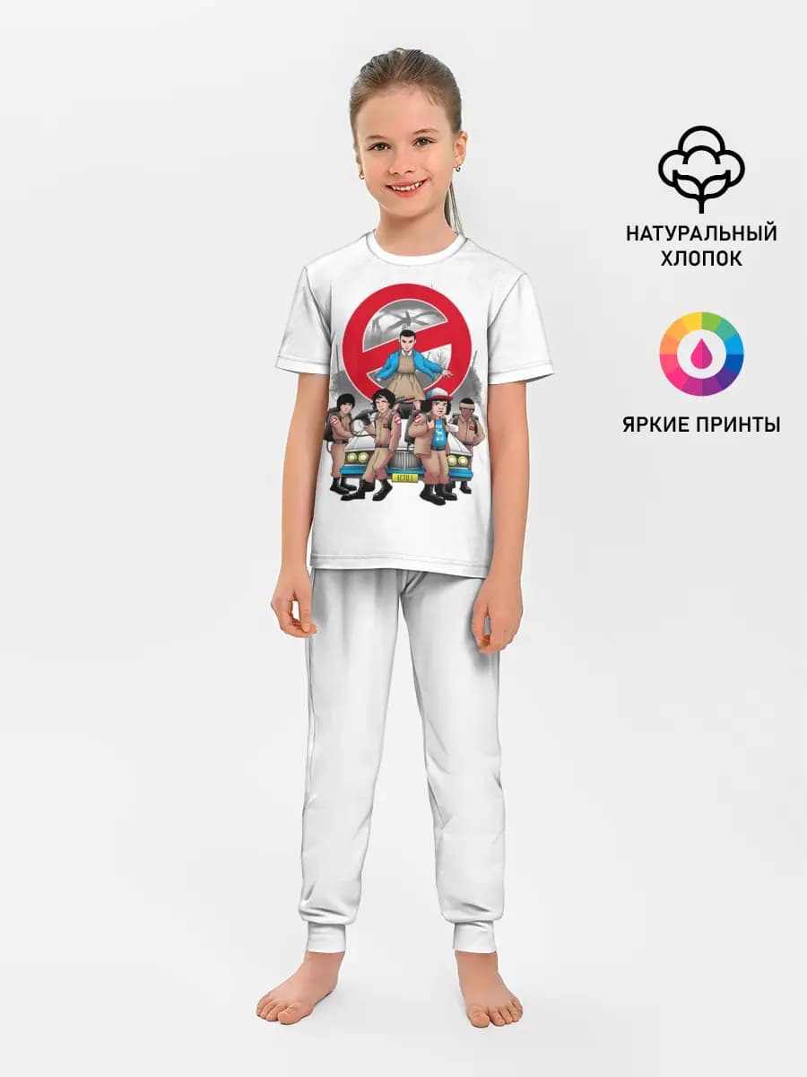 Детская пижама с брюками