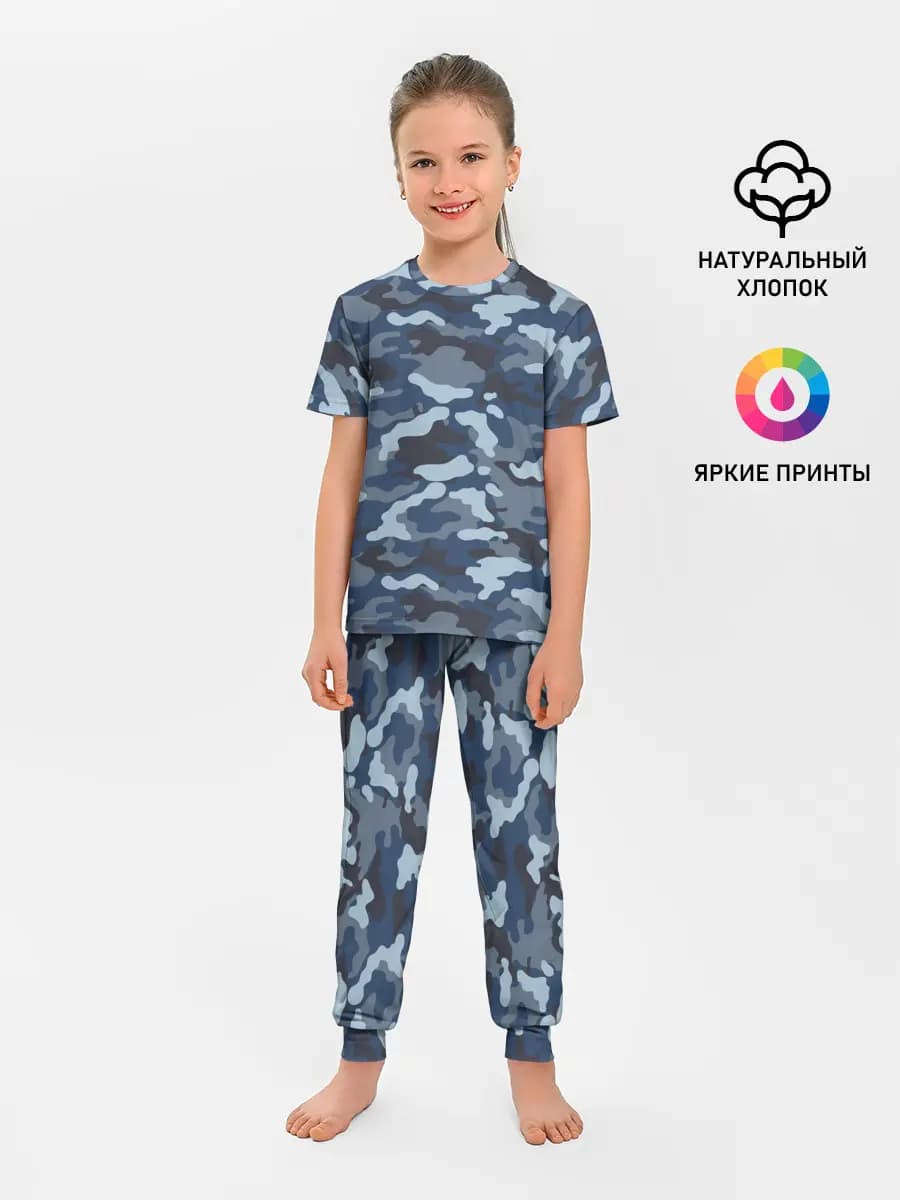 Детская пижама с брюками