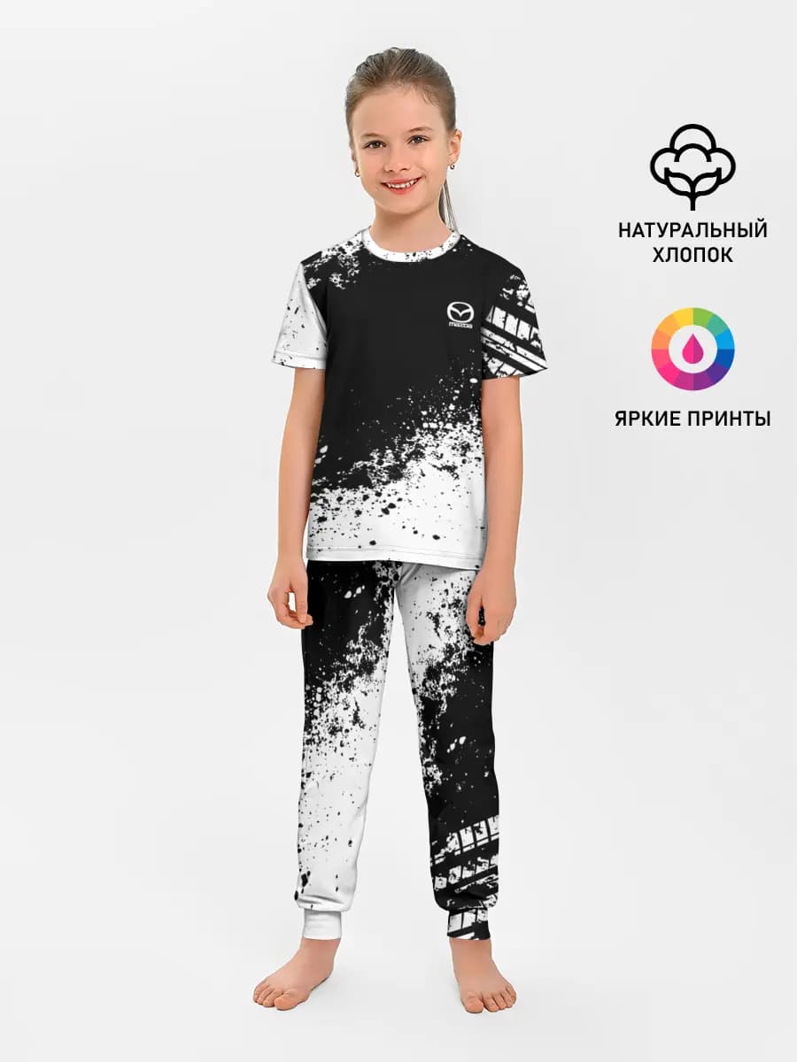 Детская пижама с брюками