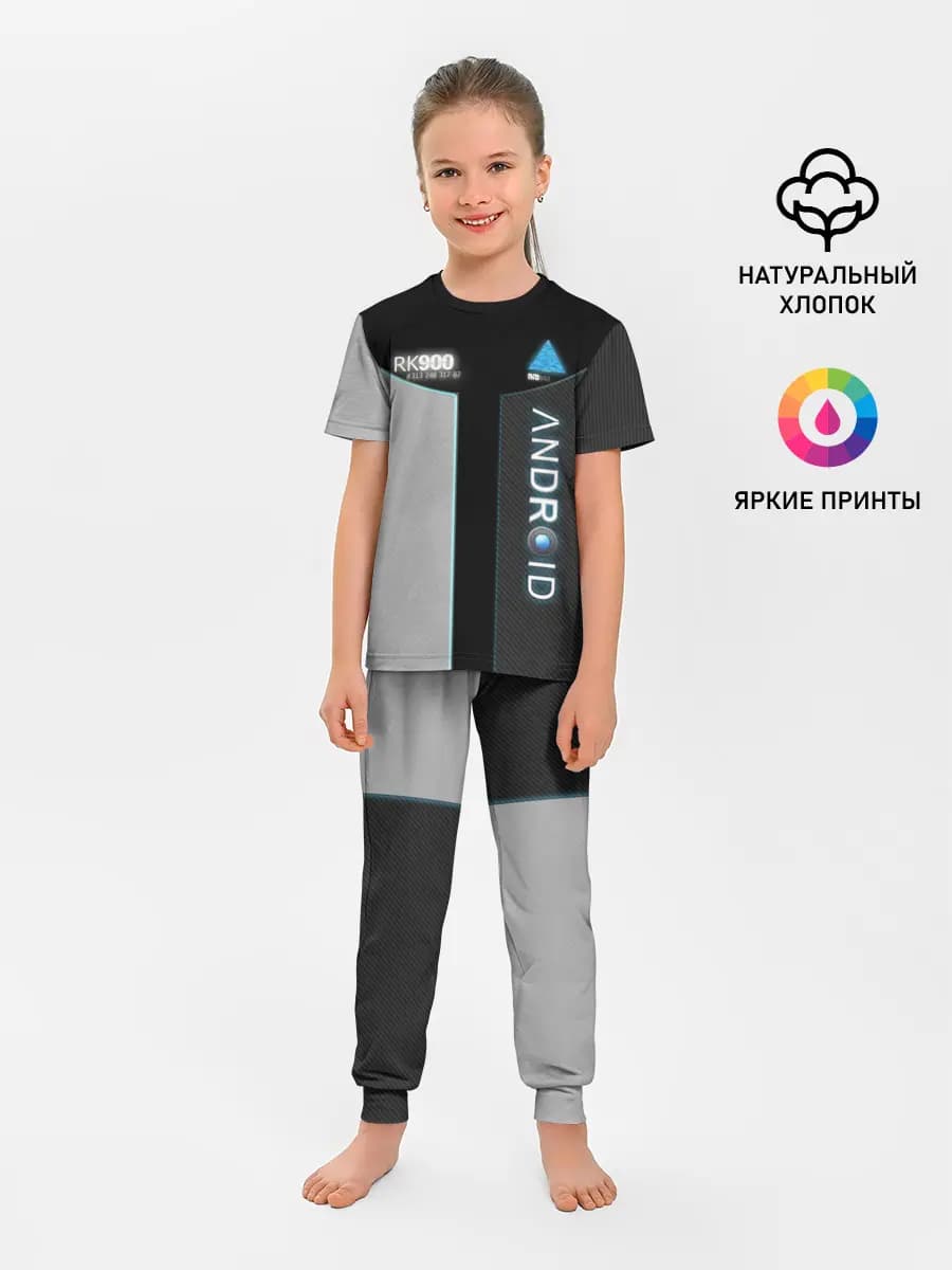 Детская пижама с брюками