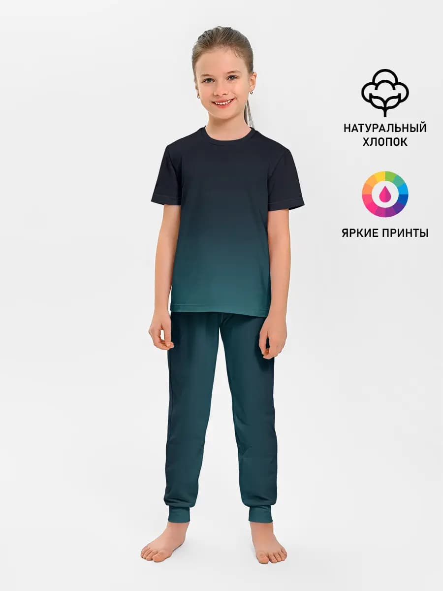 Детская пижама с брюками