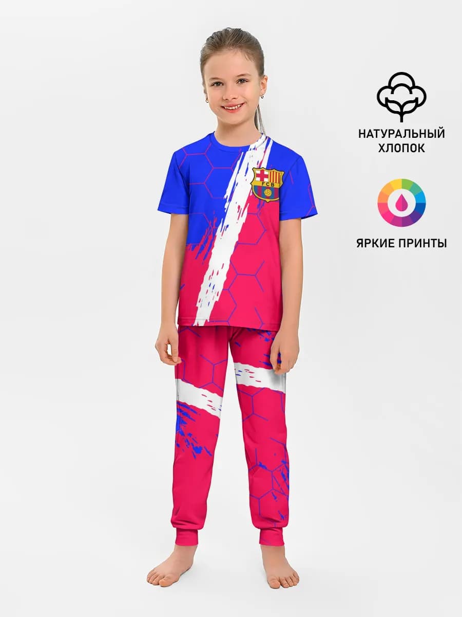 Детская пижама с брюками