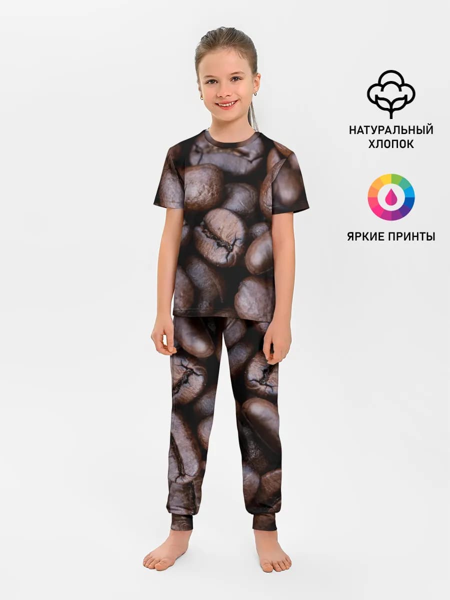 Детская пижама с брюками