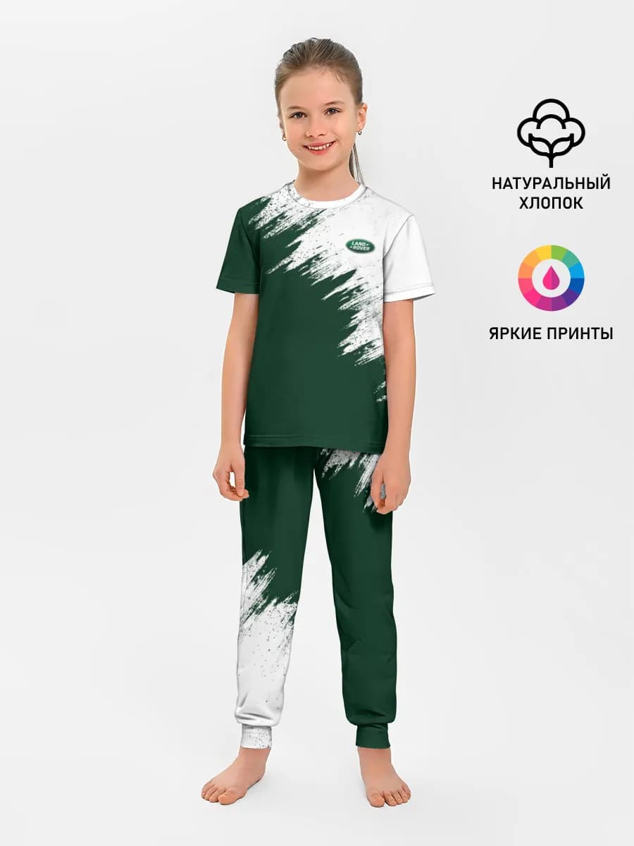 Детская пижама с брюками