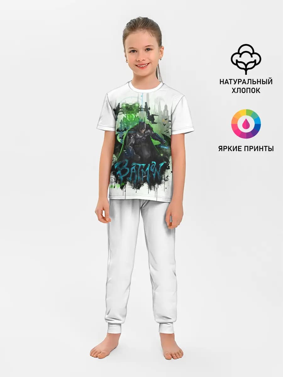 Детская пижама с брюками