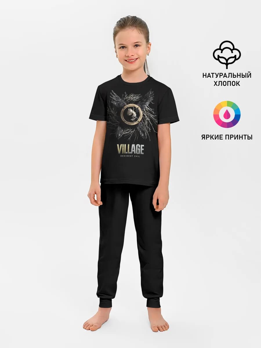 Детская пижама с брюками