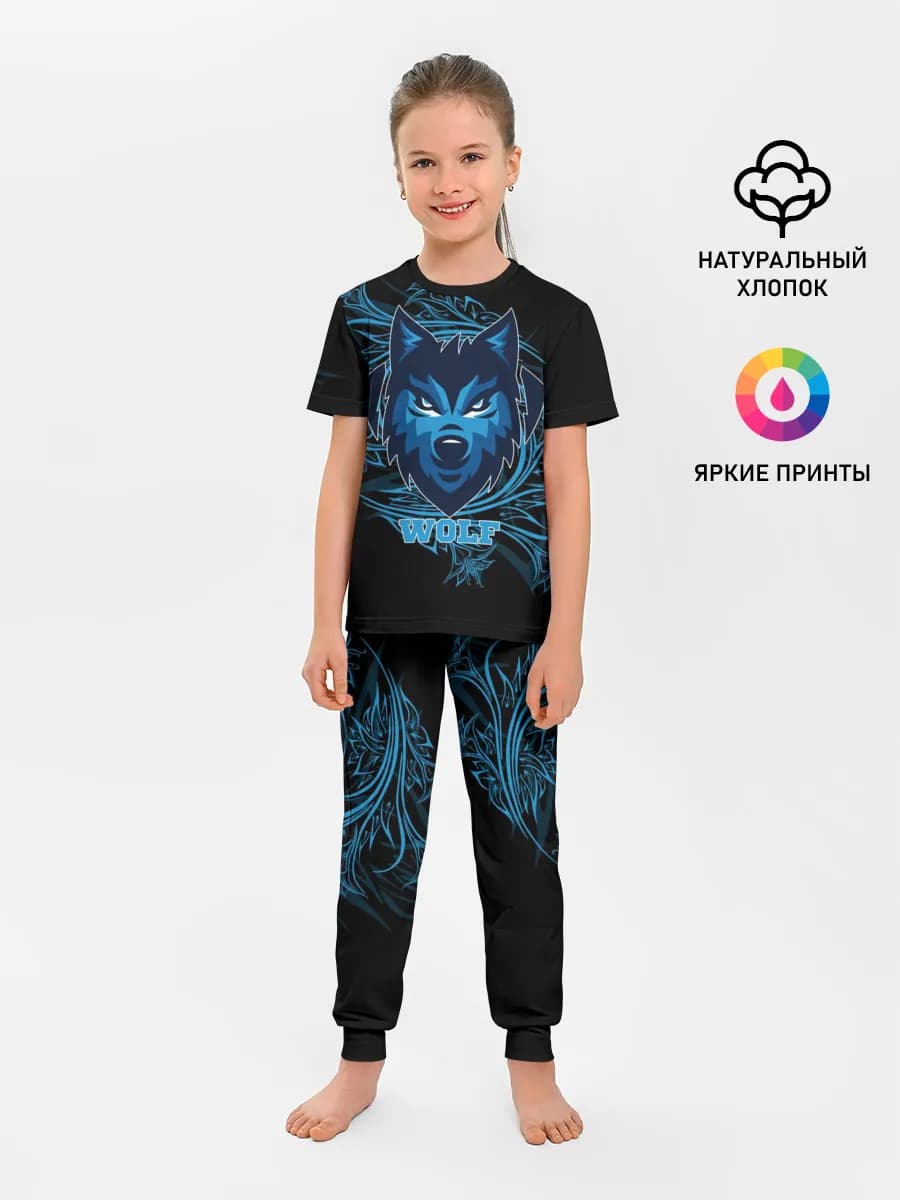 Детская пижама с брюками