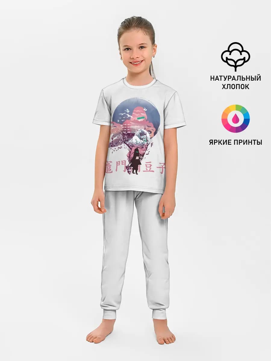 Детская пижама с брюками