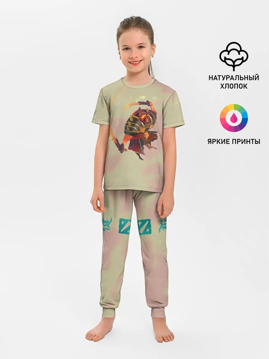Детская пижама с брюками