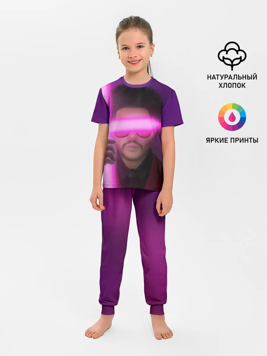 Детская пижама с брюками