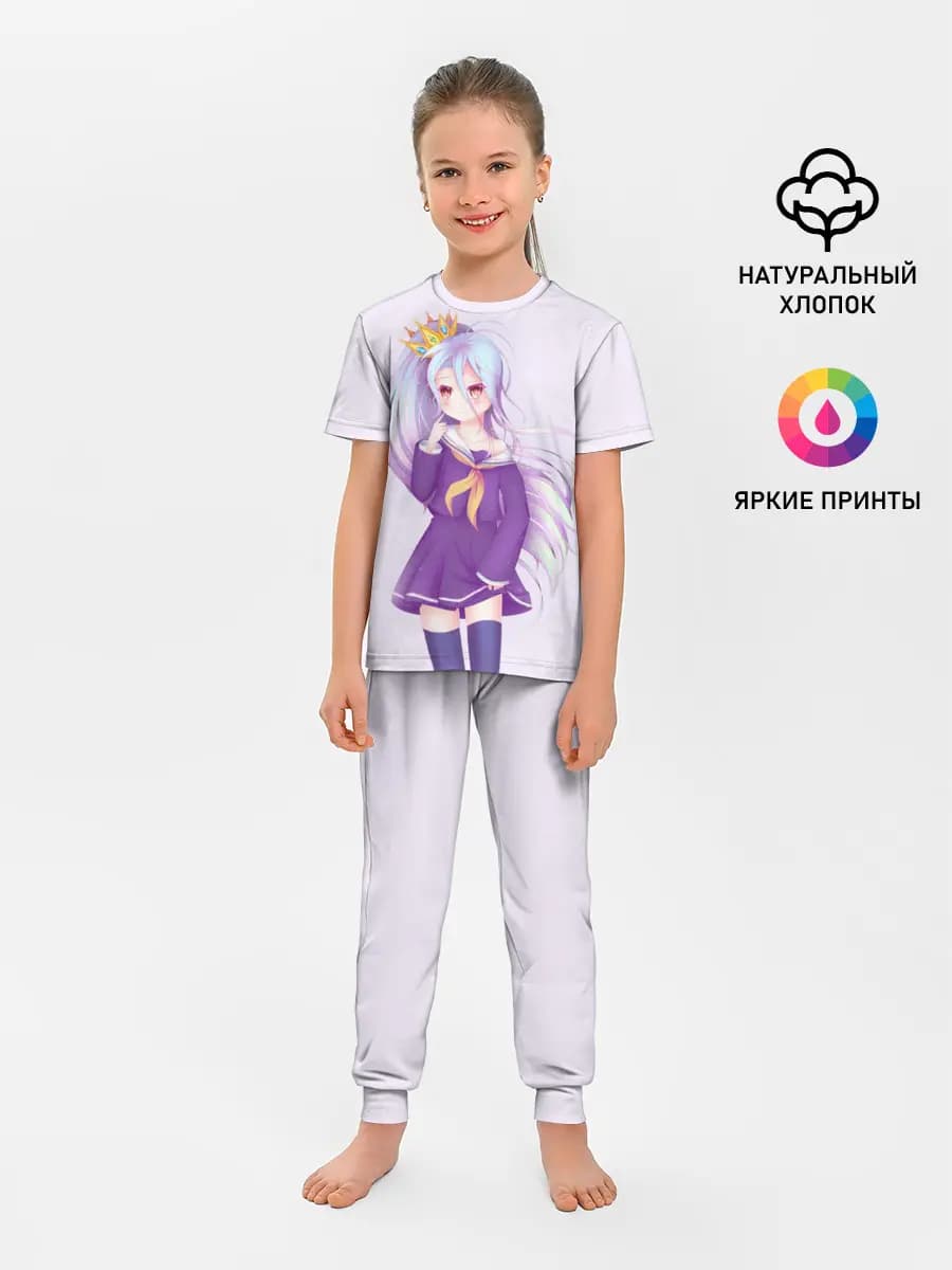 Детская пижама с брюками
