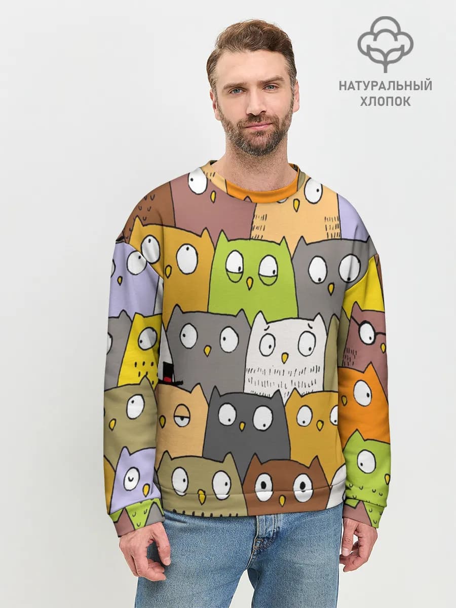 Мужской свитшот базовый