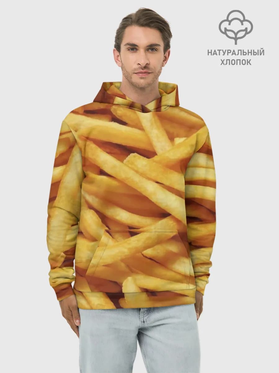 Худи мужской база хлопок