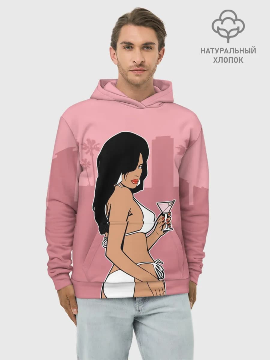 Худи мужской база хлопок