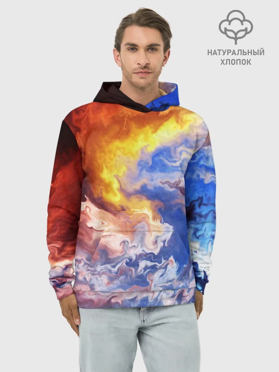 Худи мужской база хлопок