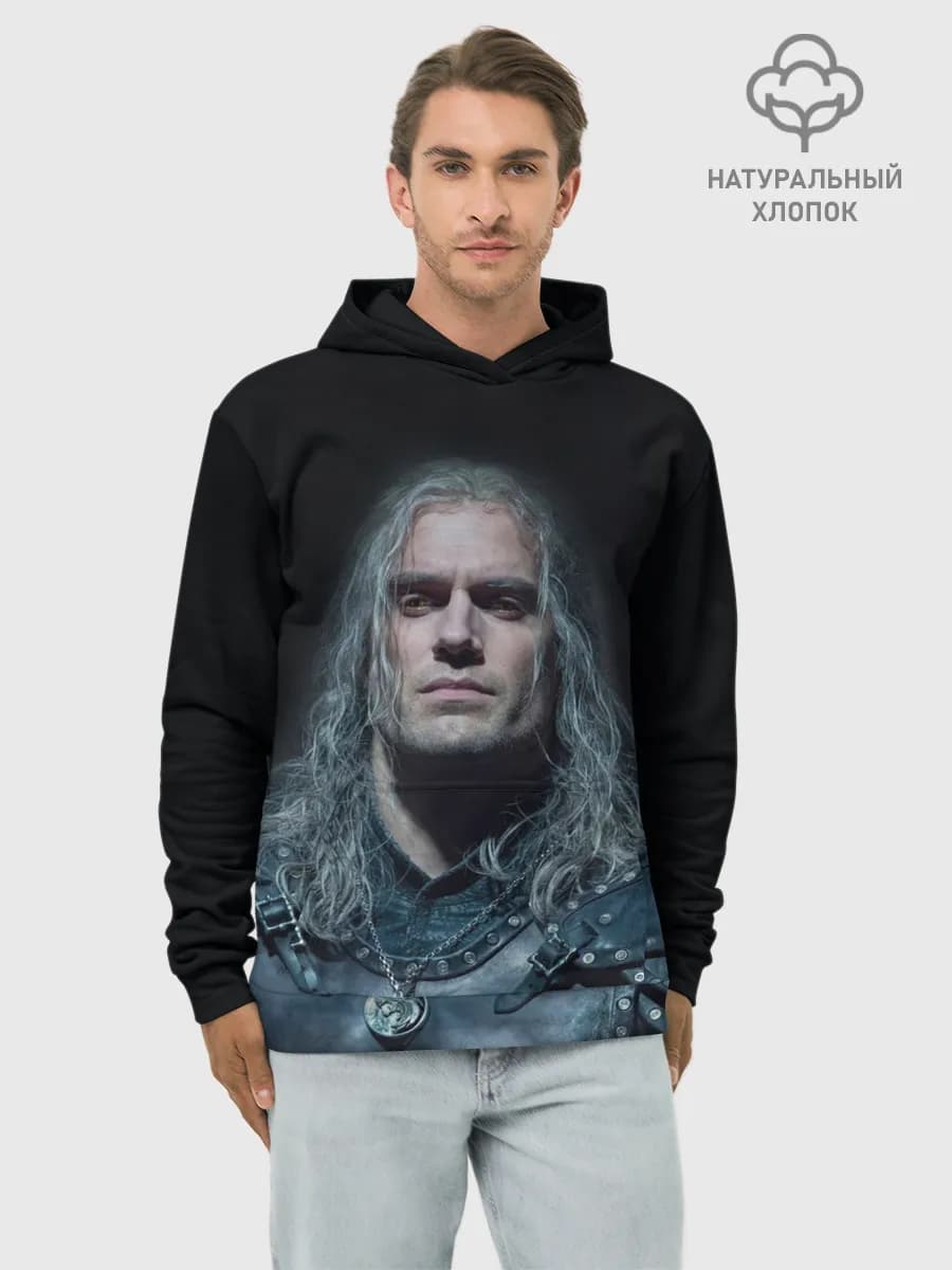 Худи мужской база хлопок
