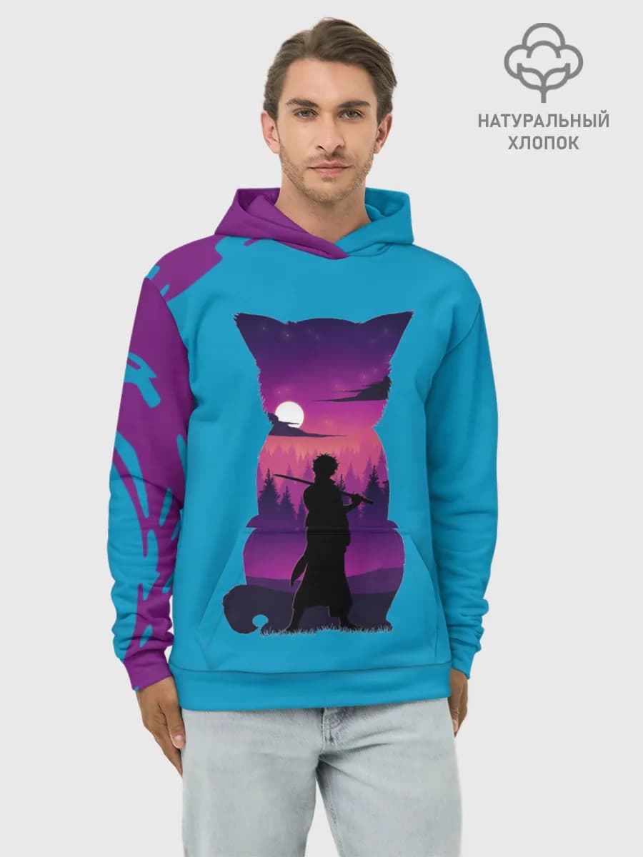 Худи мужской база хлопок