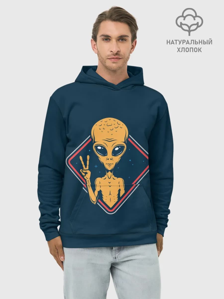 Худи мужской база хлопок