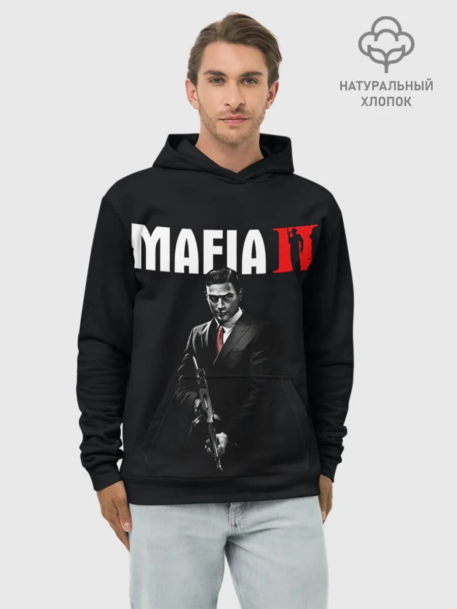 Худи мужской база хлопок