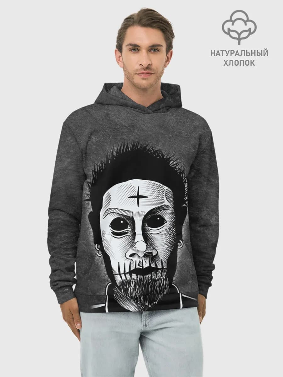 Худи мужской база хлопок