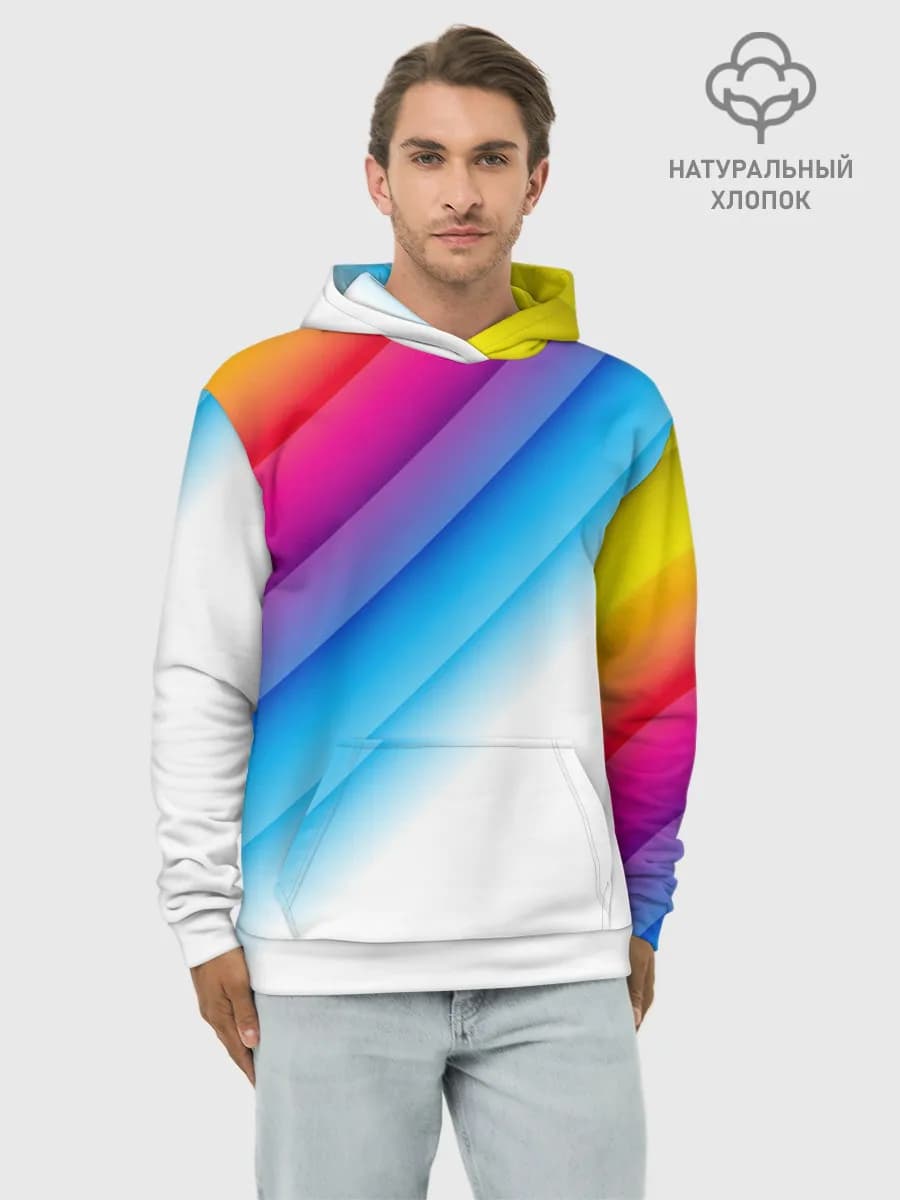 Худи мужской база хлопок