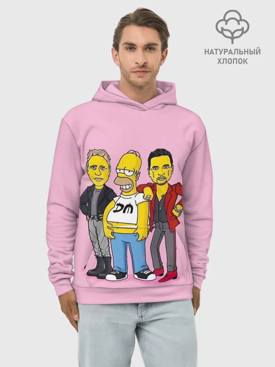 Худи мужской база хлопок