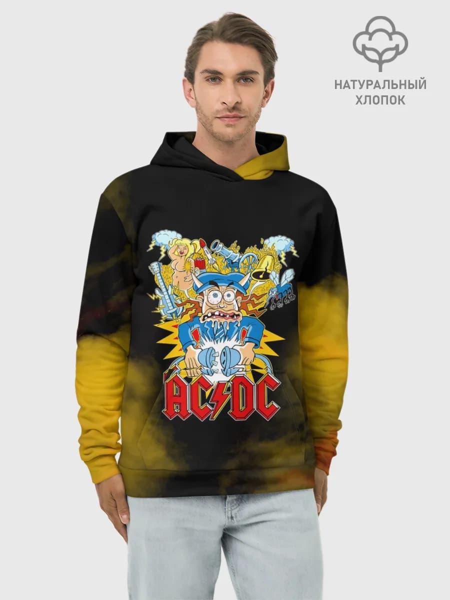 Худи мужской база хлопок