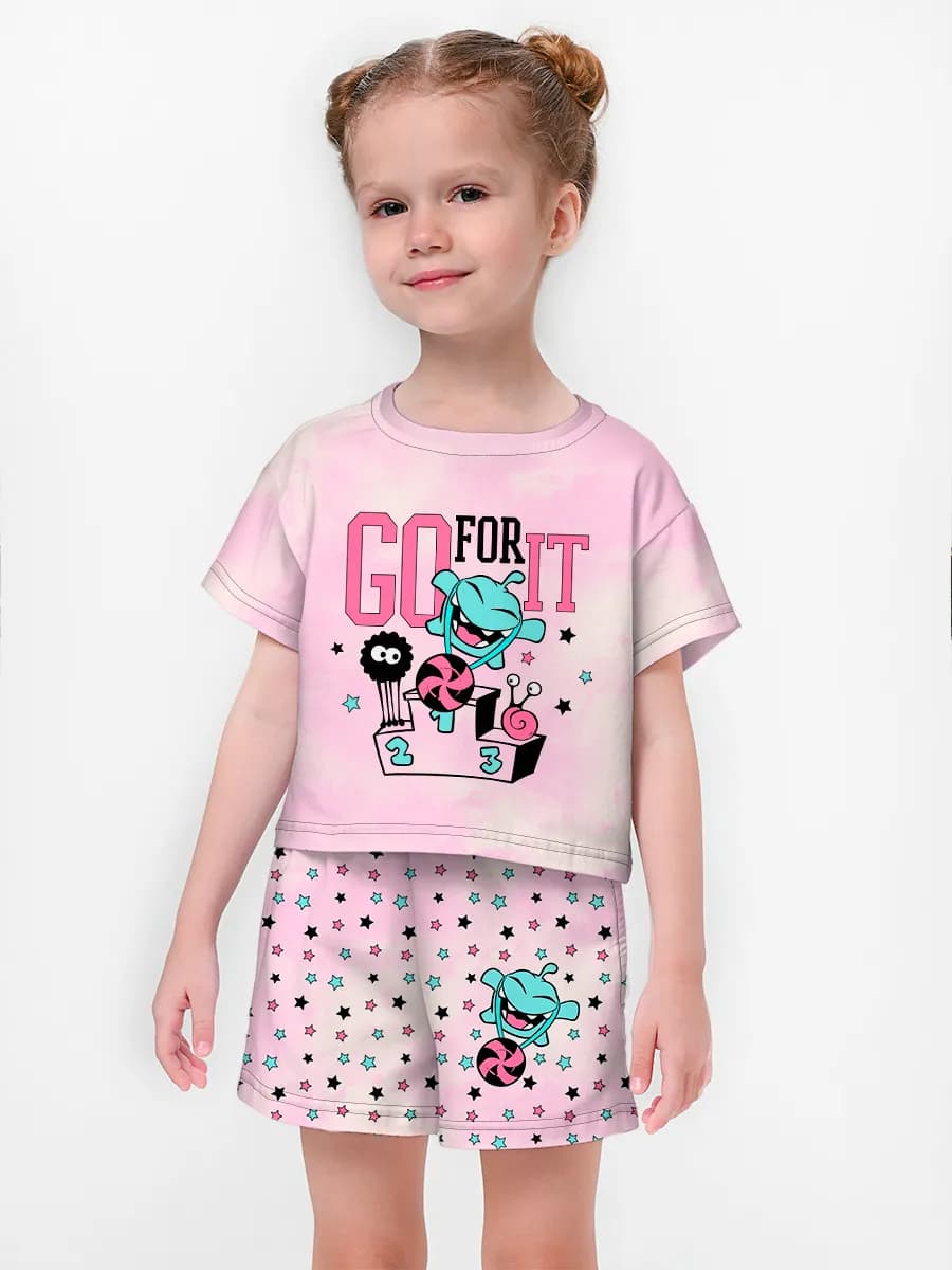 Ам Ням Short Pink