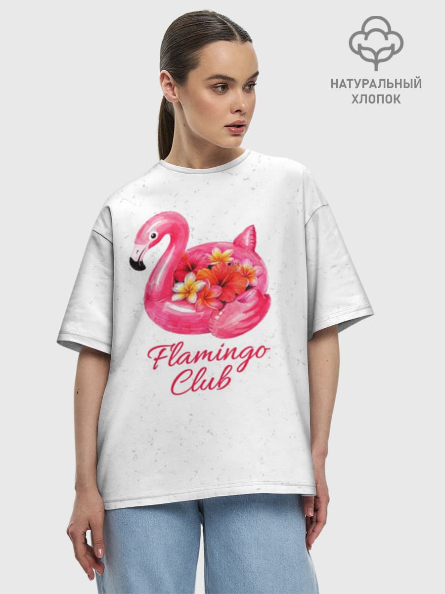 Розовый фламинго