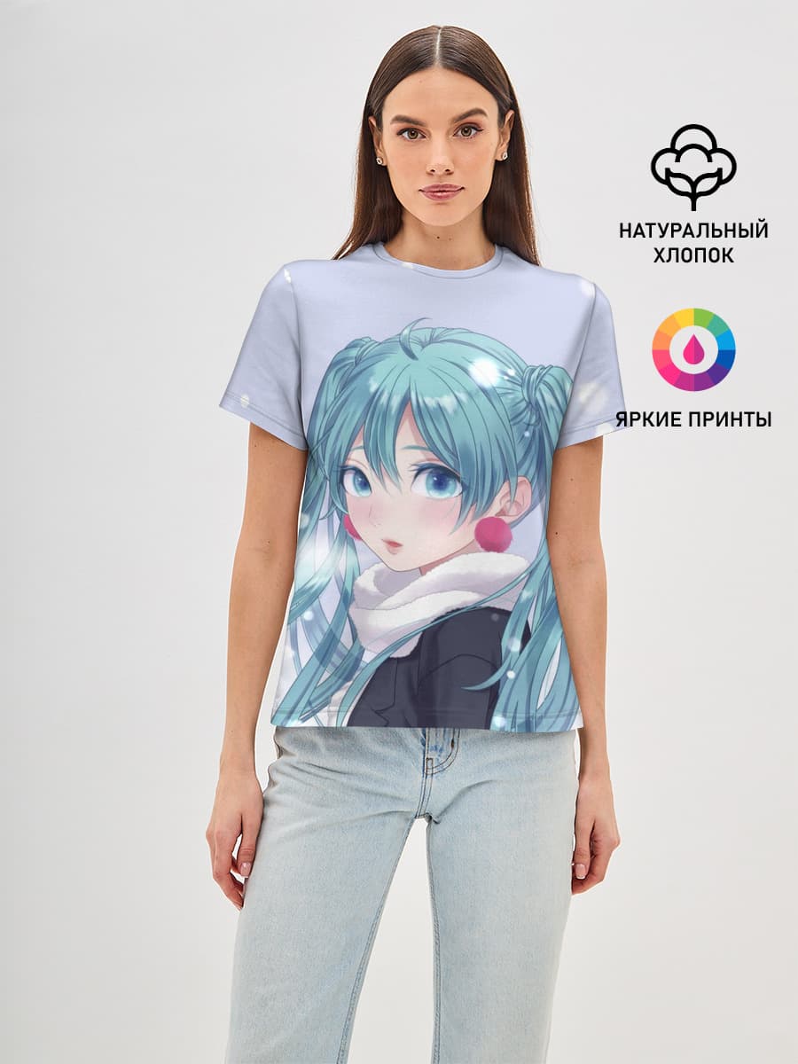 Hatsune Miku. Winter