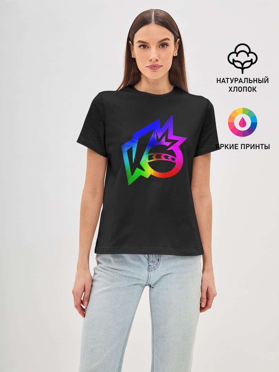 Knockout city. Rainbow logo