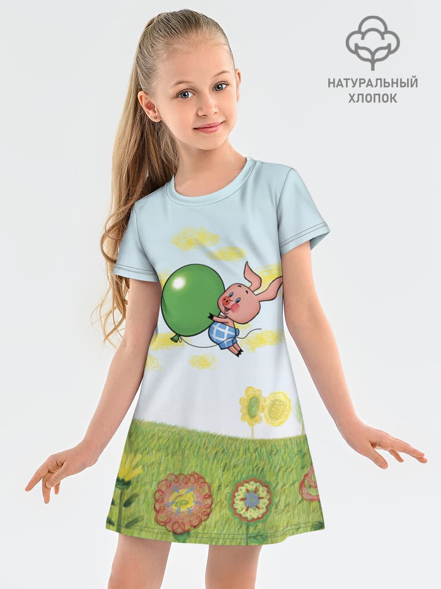Платье детское из хлопка