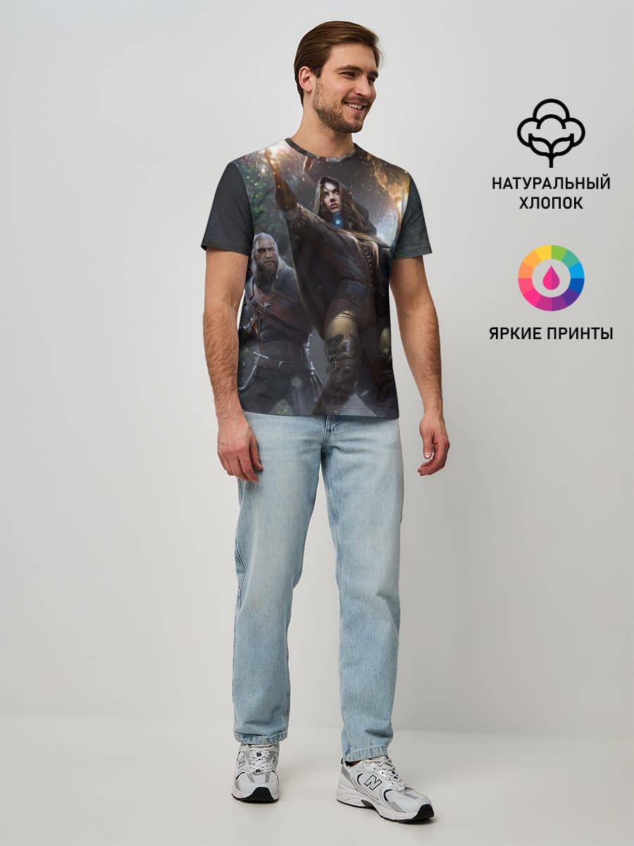 Мужская базовая футболка