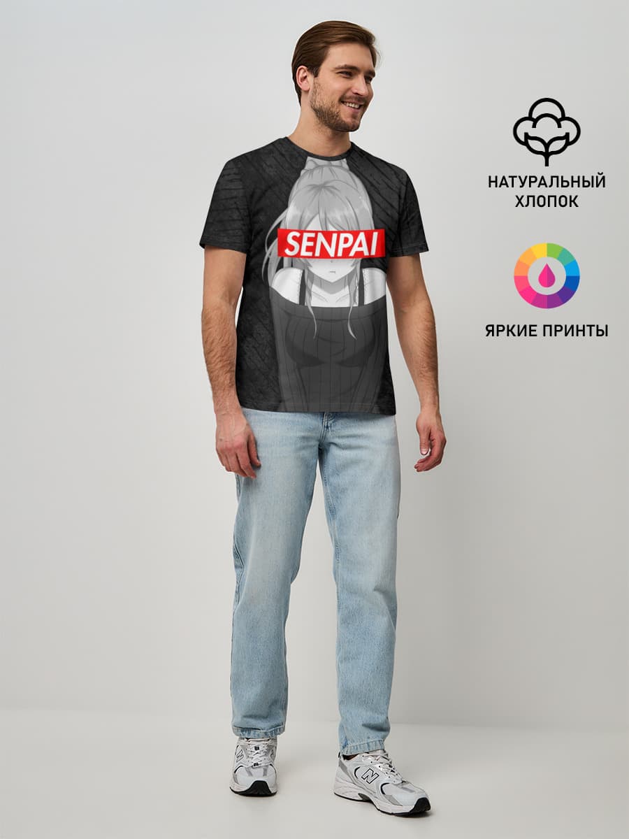 Мужская базовая футболка